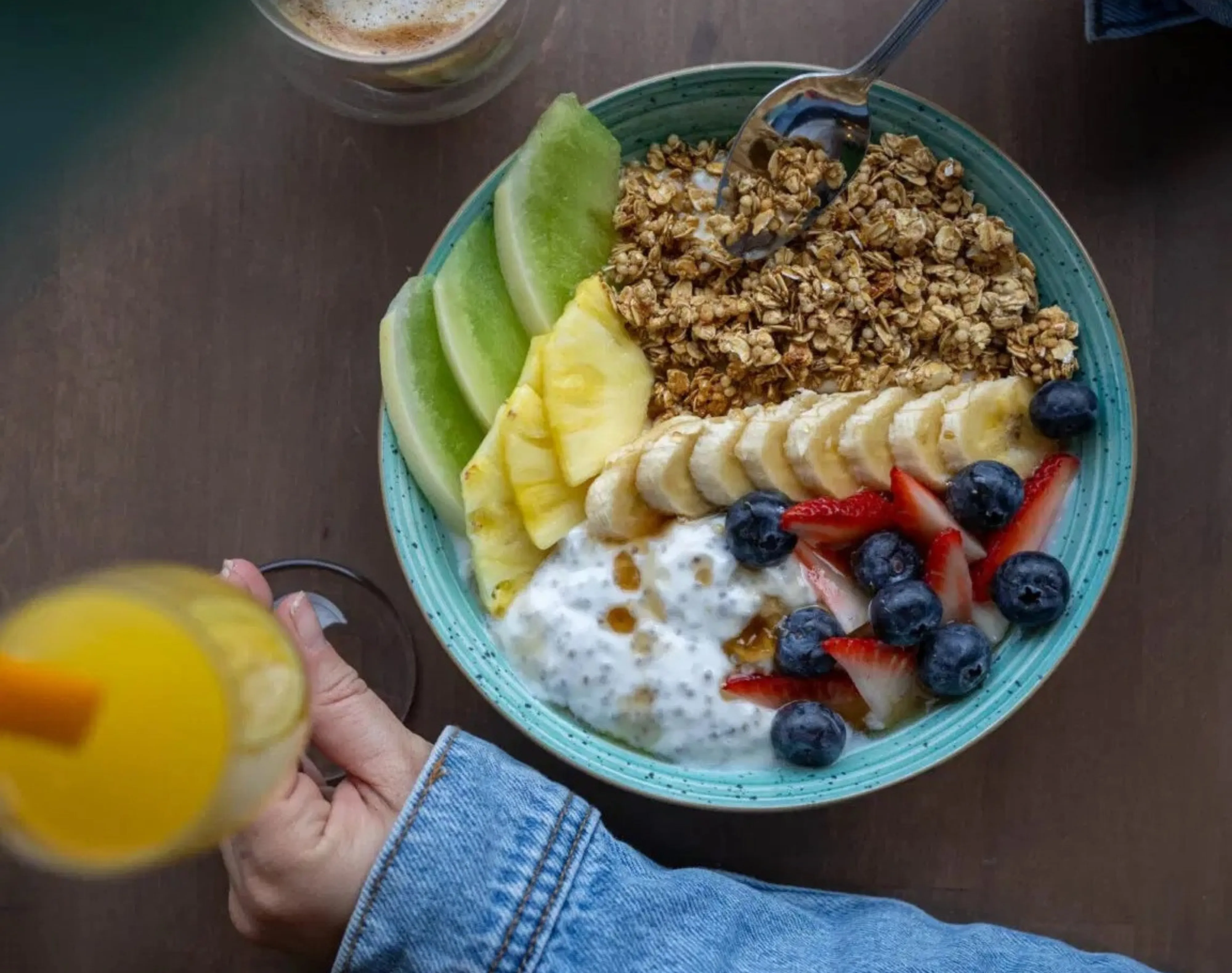 Restaurant Le Repere petit dejeuner bowl