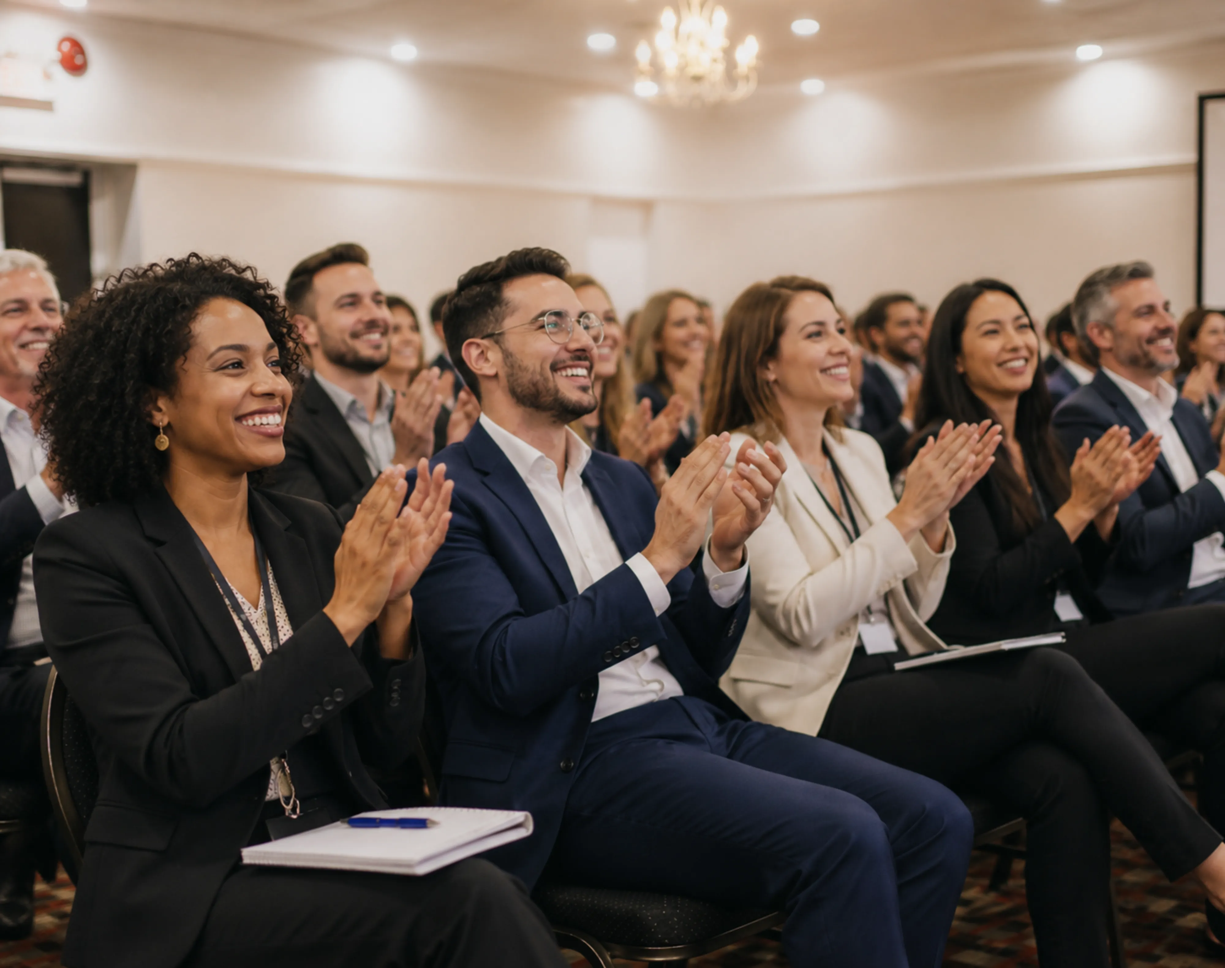 Hotels Gouverneur Trois Rivieres Reunion Et Evenement Personnes Ecoutant Un Discours Et Applaudissants