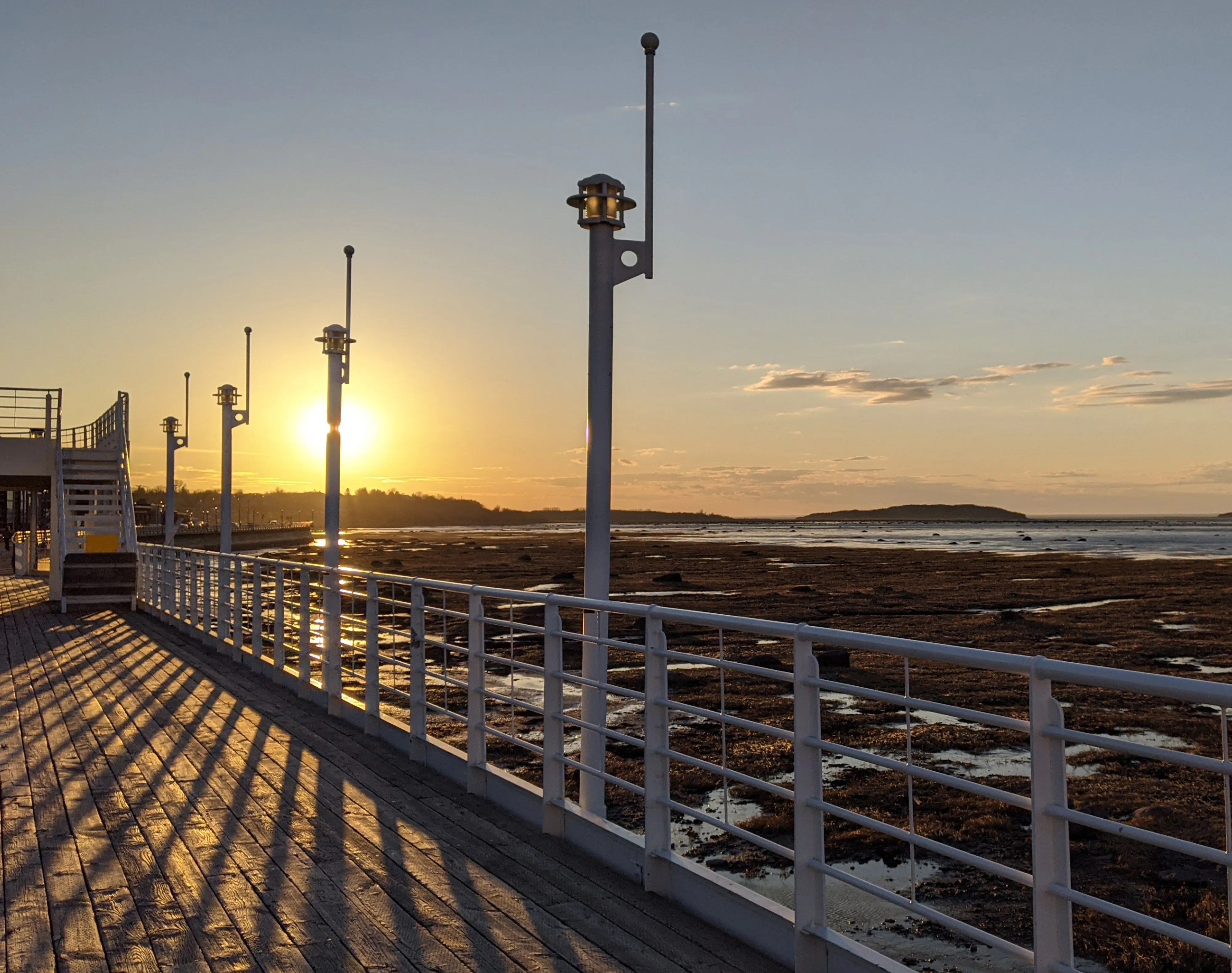 Rimouski Waterfront Sunset